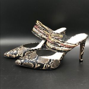 Kenneth Cole Riley 85 Snake Print Mule